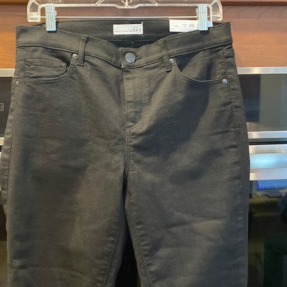 LOFT Denim - Loft Black skinny crop jeans